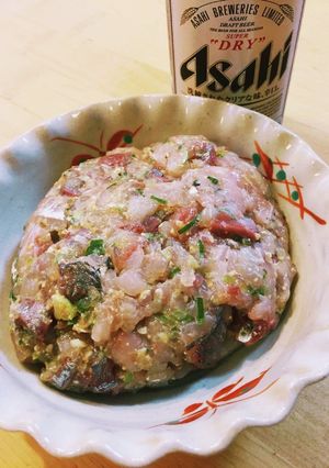 【基本型】マアジのなめろう-レシピのメイン写真