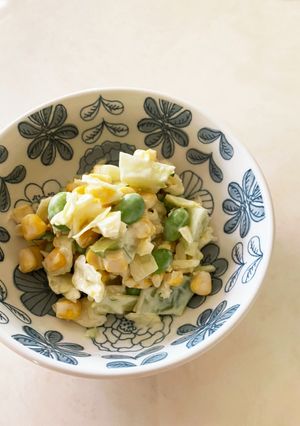常備野菜でコールスローサラダ-レシピのメイン写真