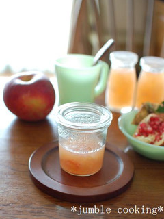りんごと洋梨の♪ｅａｓｙ　ｊａｍ-レシピのメイン写真