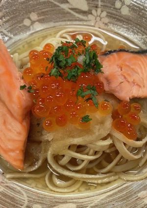 宮城名物はらこめし風 はらこパスタ-レシピのメイン写真