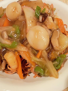 皿うどん風あんかけパスタ-レシピのメイン写真