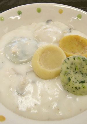 おからニョッキシチュー【ＪＡ福井県美山】-レシピのメイン写真