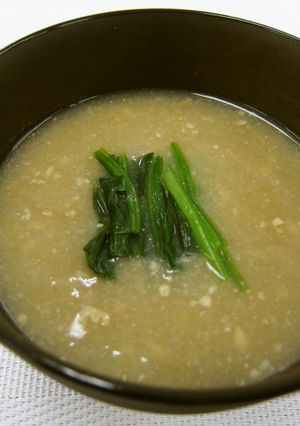 とろりん味噌汁【ＪＡ福井県　美山】-レシピのメイン写真