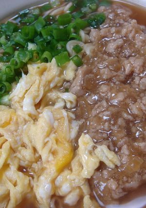 そぼろとたまご★甘辛みそラーメン-レシピのメイン写真