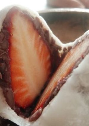 手作りのいちご大福～求肥は白玉粉で！-レシピのメイン写真