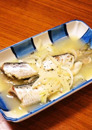 ☺簡単魚料理♪いわしの塩レモン煮☺-レシピのメイン写真