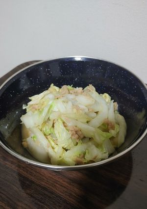 【簡単】【副菜】白菜とツナの和え物-レシピのメイン写真