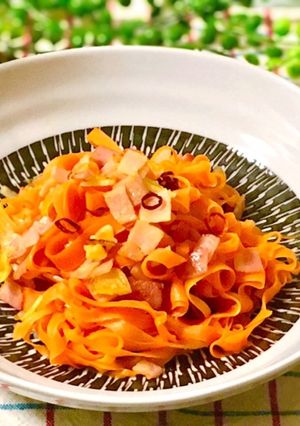 にんじんの☆簡単ペペロンチーノ炒め-レシピのメイン写真