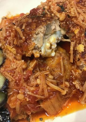 トマト煮込み豆腐入りハンバーグ-レシピのメイン写真