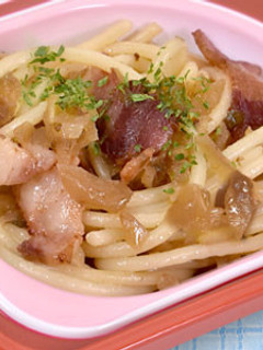 ☆生姜とベーコンの和風パスタ☆-レシピのメイン写真