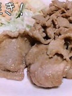 しょうが焼き-レシピのメイン写真