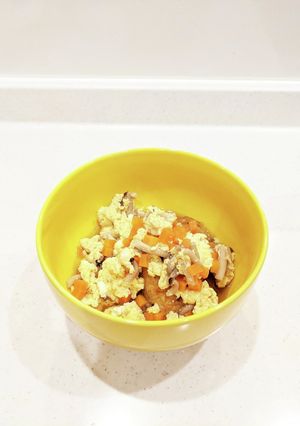 ☆冷凍焼きおにぎりのアレンジ雑炊☆-レシピのメイン写真