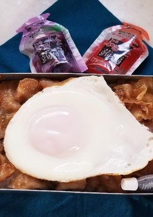 ぶた丼弁当(3.2)-レシピのメイン写真