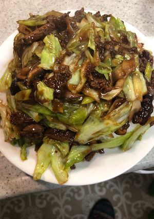 牛肉キャベツの餡掛けご飯-レシピのメイン写真