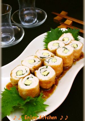 甘辛♪ささみの大葉チーズロール-レシピのメイン写真