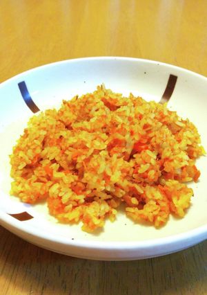 ニンジンチャーハン-レシピのメイン写真