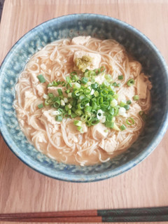 残った味噌汁でにゅうめん-レシピのメイン写真