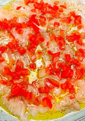お好きな魚のカルパッチョ-レシピのメイン写真