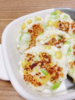 枝豆コーンのはんぺんマヨチーズ焼き-レシピのメイン写真