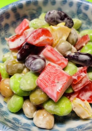 ＊私流・豆サラダ＊-レシピのメイン写真