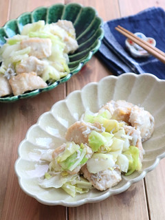 鶏むね肉と春キャベツのしらす炒め-レシピのメイン写真
