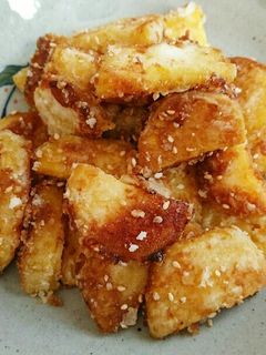 さつまいもの甘酢炒め-レシピのメイン写真