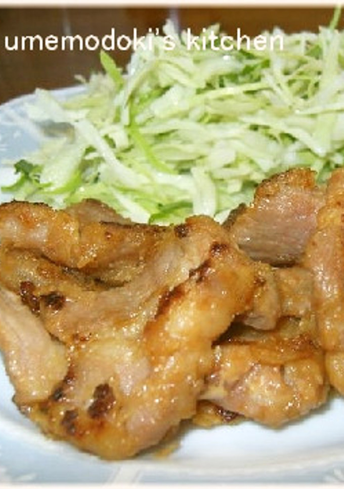 香ばしい～♪豚肉の生姜焼き-レシピのメイン写真