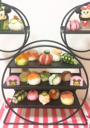 ディズニー 手まり寿司-レシピのメイン写真