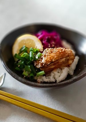 絶品！牡蛎のバター醤油ソテー丼-レシピのメイン写真