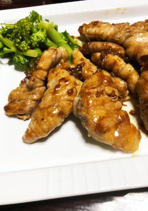 りんごの肉巻き醤油麹ソテー-レシピのメイン写真