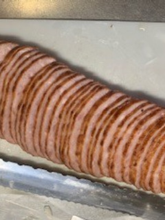 ブロックハムの切り方!まとめ切りで超便利-レシピのメイン写真