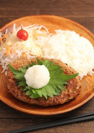 びっくりドンキーおろしそバーグディッシュ-レシピのメイン写真