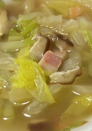 白菜とベーコンのスープ-レシピのメイン写真
