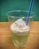 「爽 抹茶フラッペ」抹茶クリームフラッペ