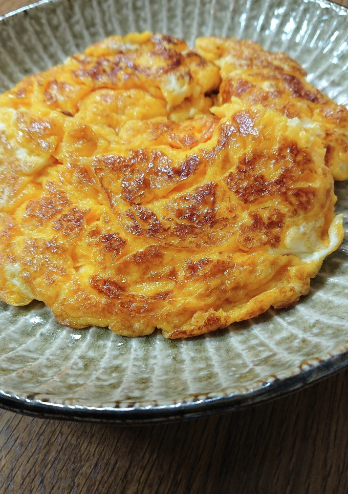 巻かずに簡単、甘くて美味しい玉子やき-レシピのメイン写真