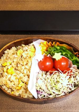 自分弁当・チャーハン②-レシピのメイン写真
