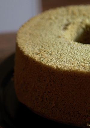 定番アレンジ!抹茶のシフォンケーキ-レシピのメイン写真