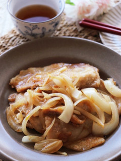豚肉と玉ねぎのかぼす&すだち炒め-レシピのメイン写真