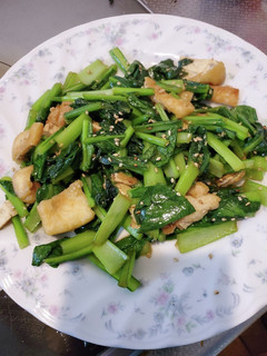 小松菜と油揚げの炒め物-レシピのメイン写真