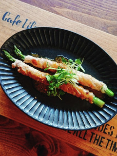 アスパラの豚肉巻き★味噌バターソース-レシピのメイン写真