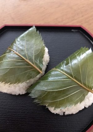 レンジで簡単桜餅食紅不使用-レシピのメイン写真