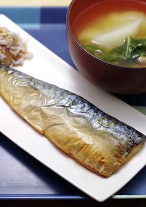 ヘルシオで簡単！塩サバ焼き-レシピのメイン写真