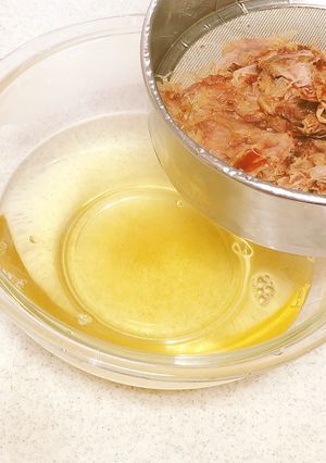 我が家のダシ汁 カツオだし-レシピのメイン写真