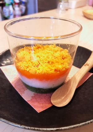 ゴックン期　離乳食でひな祭り-レシピのメイン写真