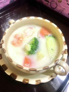 海鮮ミルクスープ 簡単時短-レシピのメイン写真