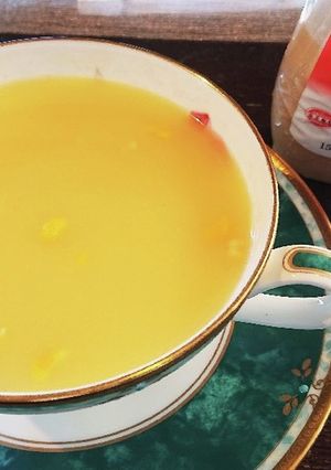 カップスープを美味しくするのはハチミツ-レシピのメイン写真