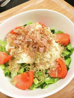 カラダに優しい♪みんなの☆お豆腐サラダ-レシピのメイン写真