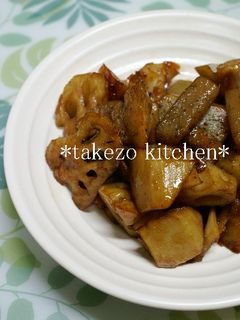 ほくほく♪レンコンのきんぴら煮-レシピのメイン写真