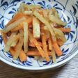 簡単!根菜とチクワのきんぴら