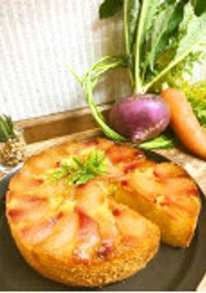 埼玉県産かぶのタルトタタン-レシピのメイン写真